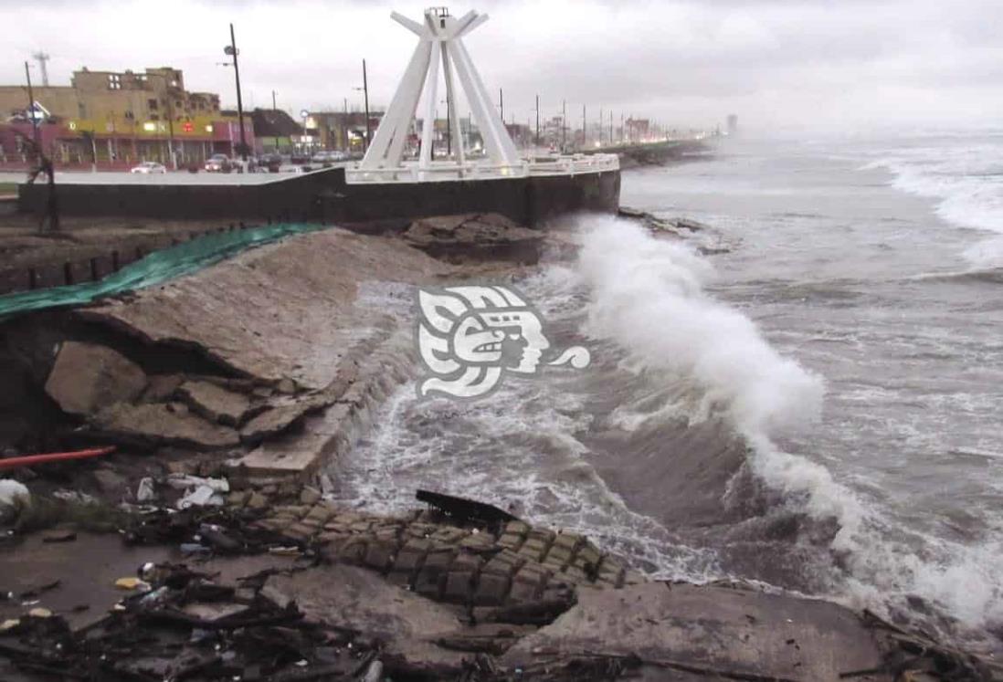 Emiten Alerta Gris en Coatzacoalcos por ingreso del Frente Frío 4