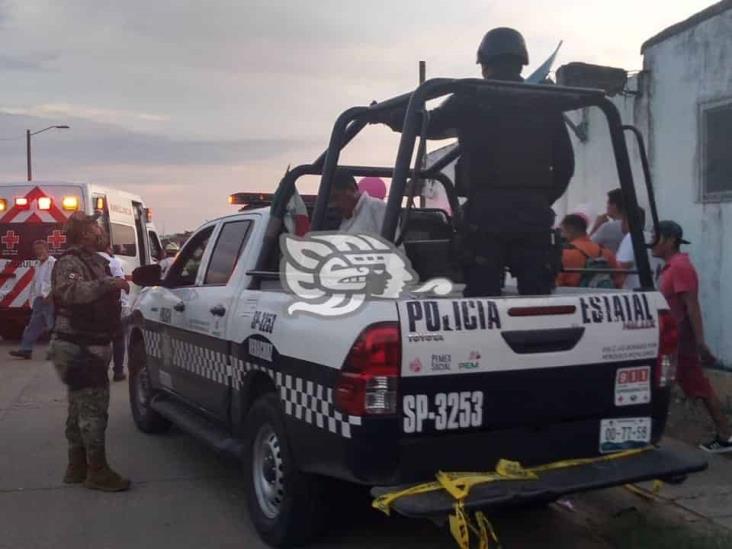 Ebrio conductor arrasa con festejo de Baby Shower en Coatzacoalcos; 6 heridos