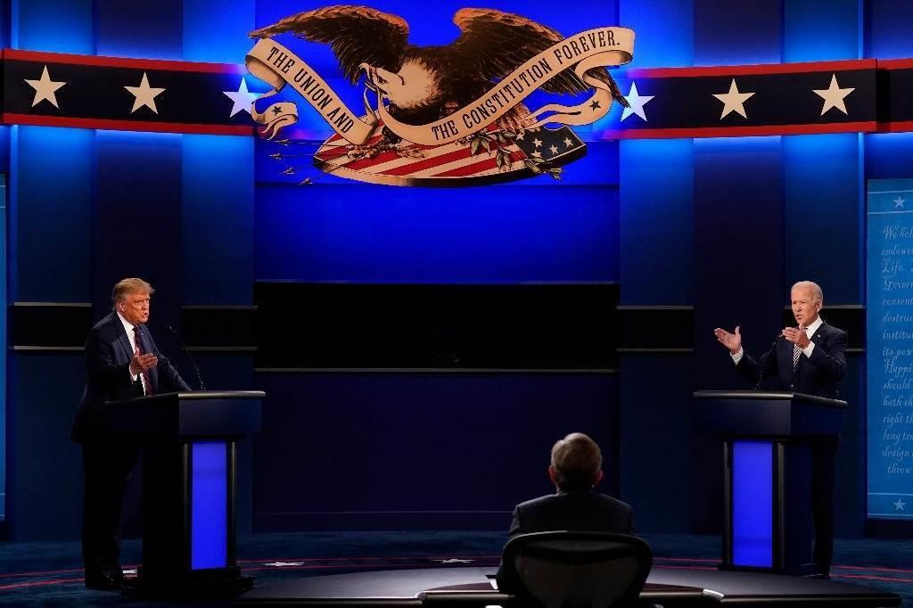 Gritos y mutuas acusaciones en primer debate entre Trump y Biden