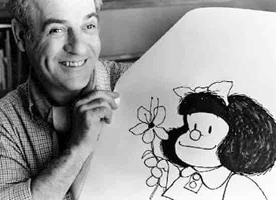 Fallece Quino Lavado, creador de Mafalda