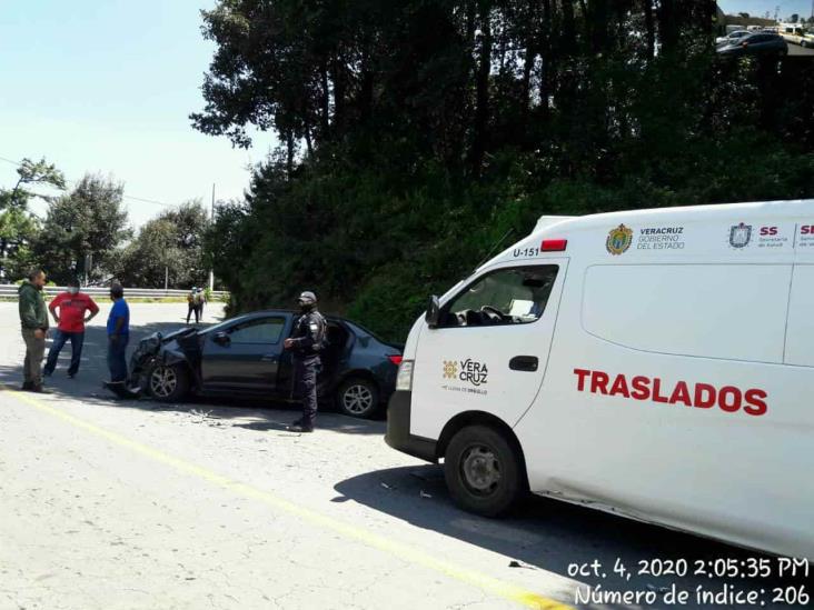 Accidente en Acultzingo deja persona policontundida