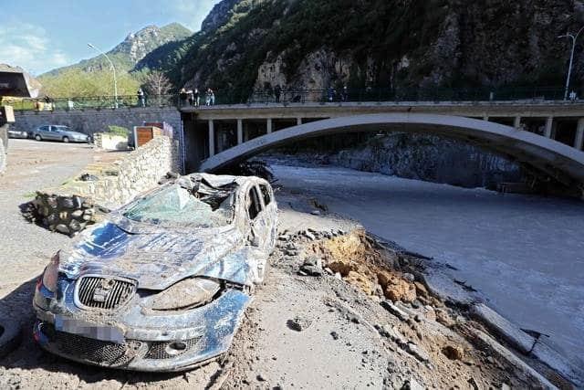 Suben a siete los muertos por inundaciones en Francia e Italia