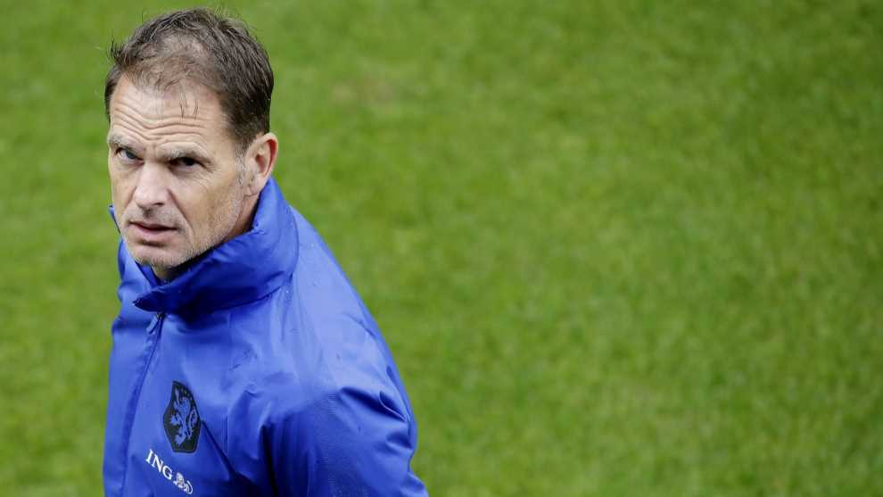 Frank de Boer, técnico de Holanda, preferiría no jugar ante México