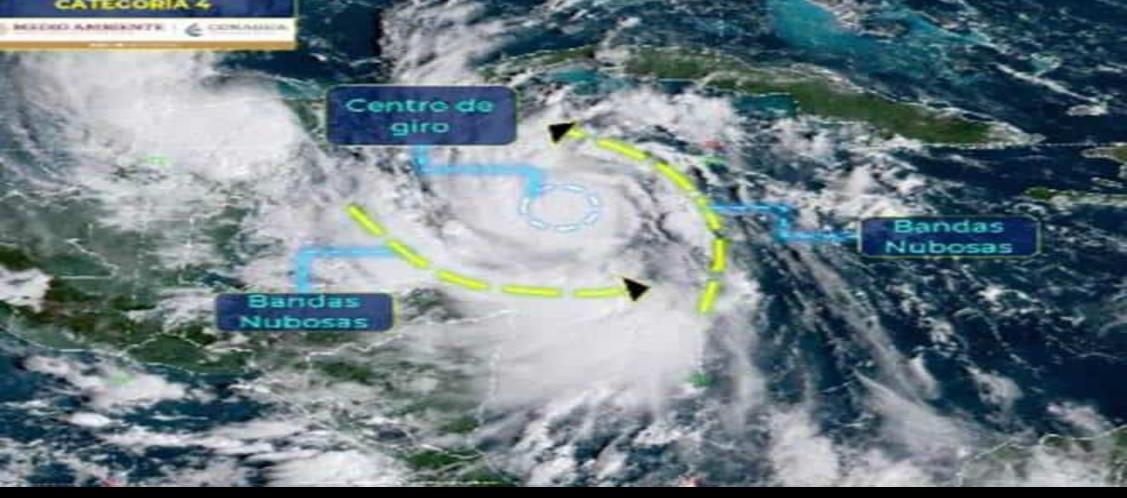 Alerta Roja para Quintana Roo y Yucatán por Delta