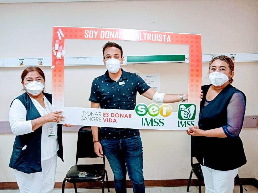 Invita IMSS a donar plasma convaleciente a pacientes recuperados de COVID-19