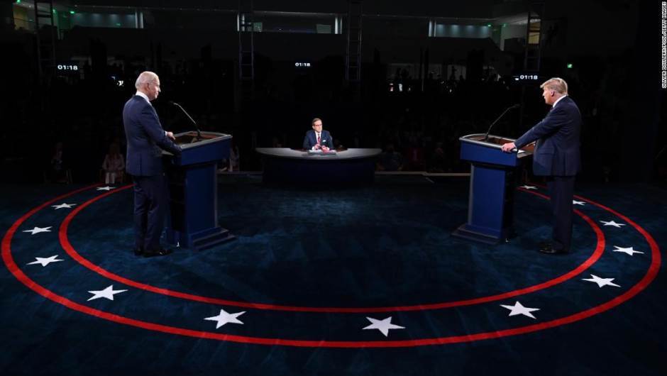 Cancelan el segundo debate presidencial entre Trump y Biden