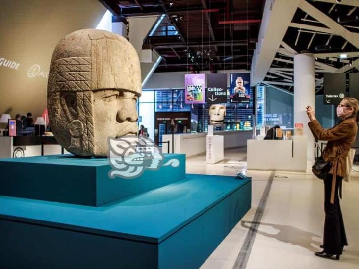 Orgullo de Texistepec y Sayula piezas olmecas exhibidas en Francia
