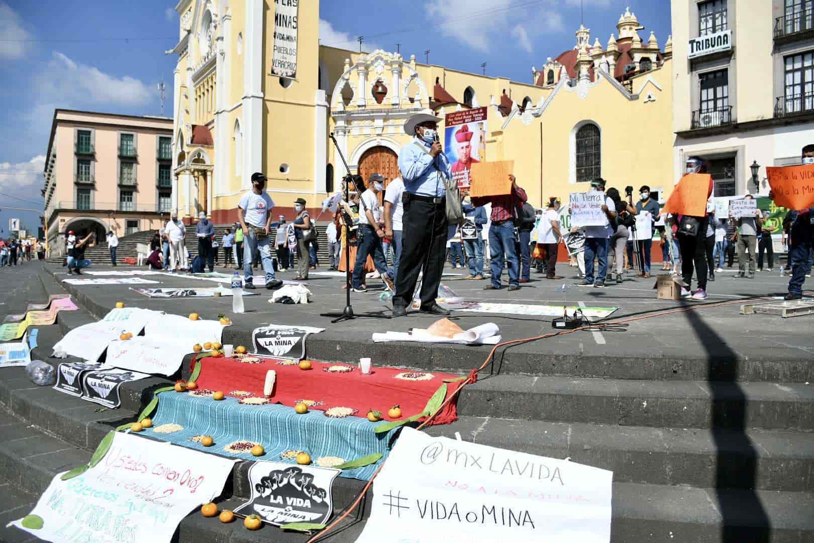 Iglesia bendice la resistencia contra mineras en Veracruz