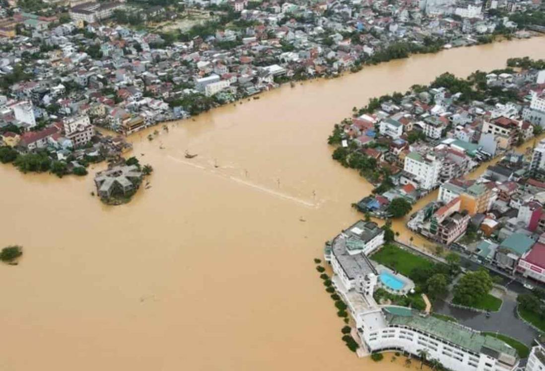 Inundaciones en Vietnam dejan 18 muertos y casi 46 mil evacuados