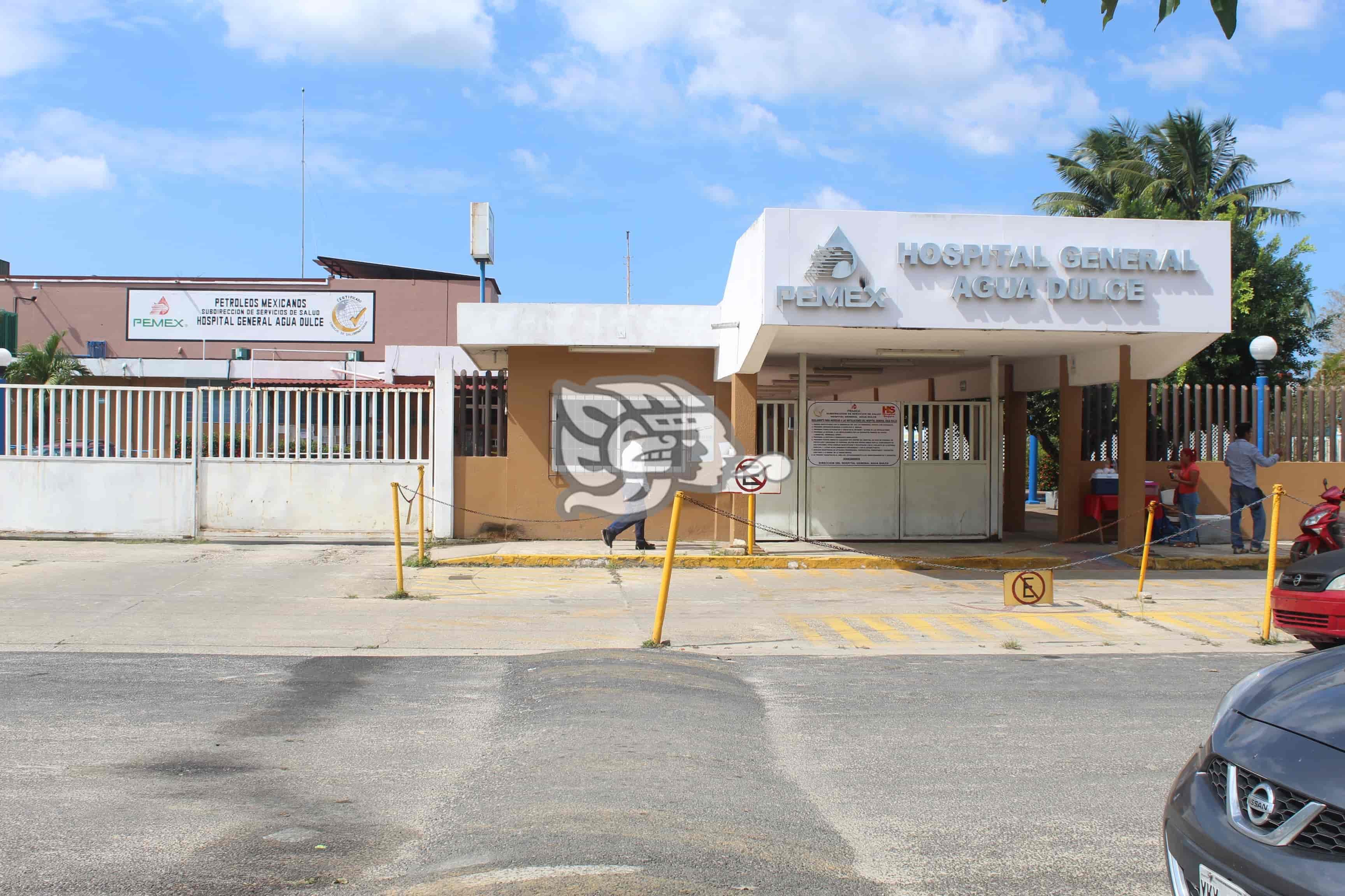 Hospital de Pemex de Agua Dulce, sin vacunas contra la influenza