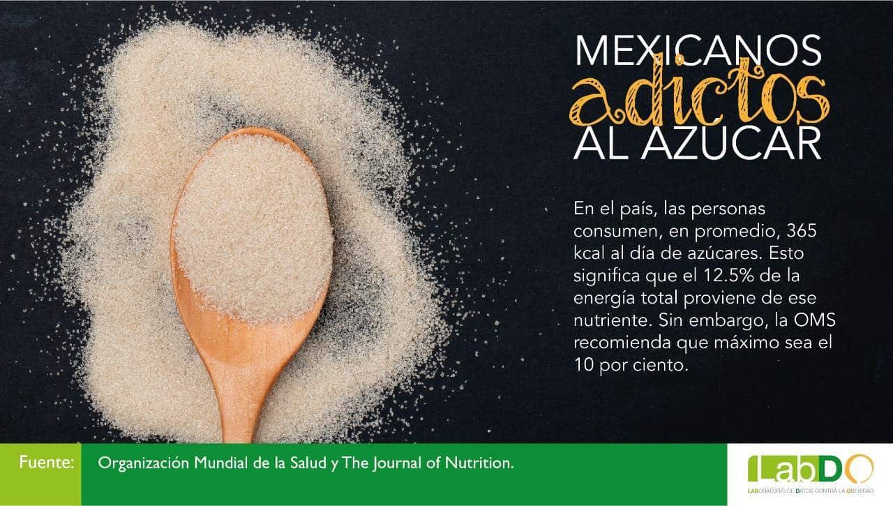 Azúcar, una adicción que lastima la salud de millones de mexicanos