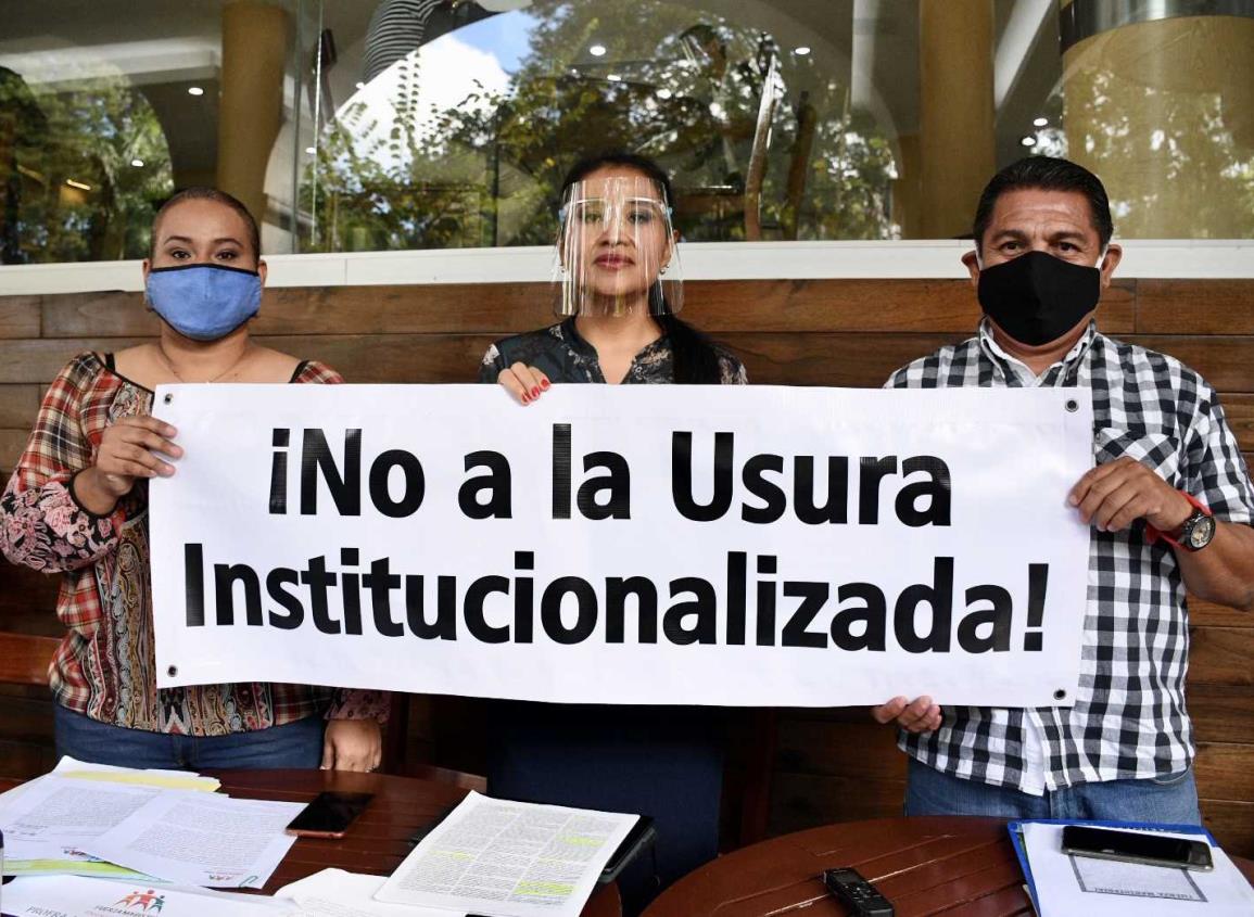 Representa IPE la usura institucionalizada en Veracruz, acusan