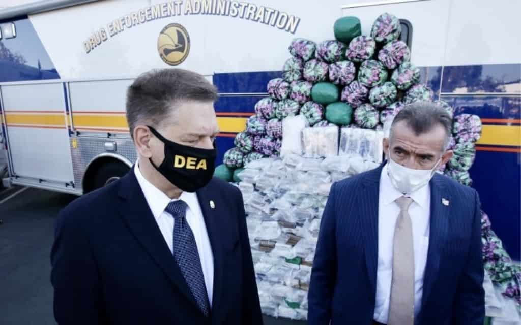 La DEA incauta megacargamento de metanfetamina vinculada al Cártel de Sinaloa