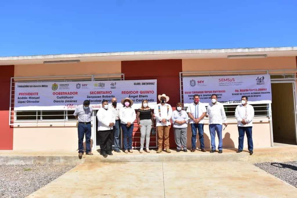 En Córdoba, entrega SEV nuevo plantel de Telebachillerato en beneficio de estudiantes