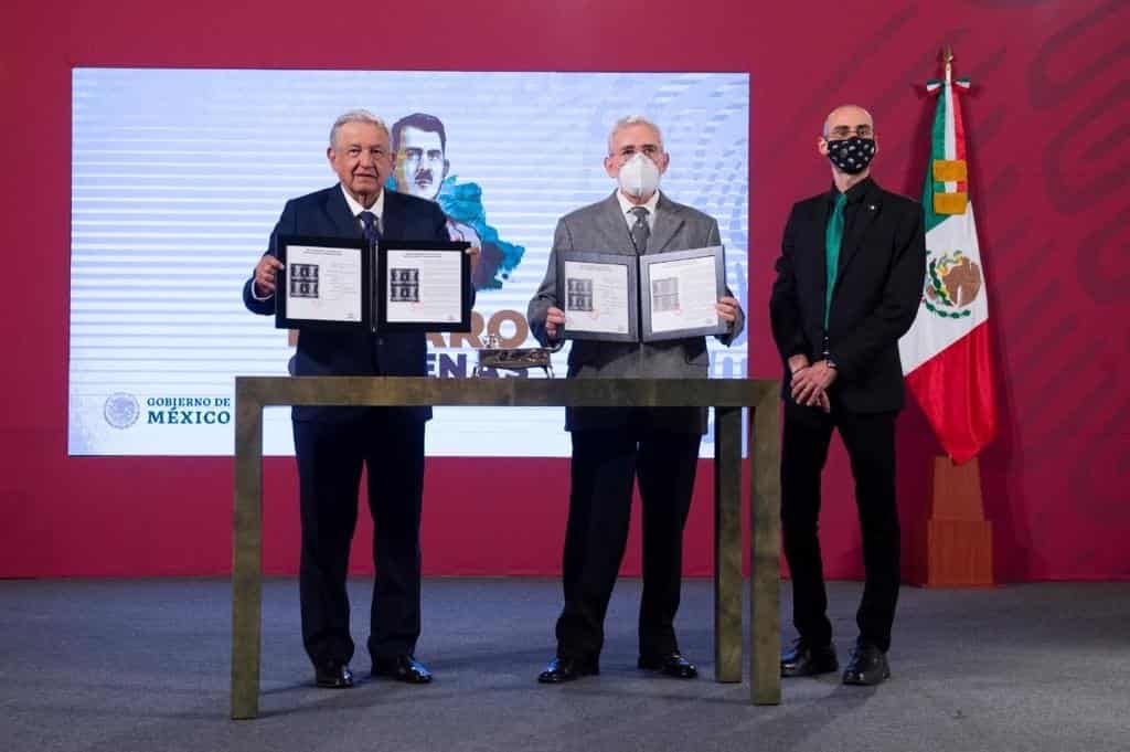 Cancela AMLO timbre postal alusivo al 50 aniversario luctuoso de Lázaro Cárdenas