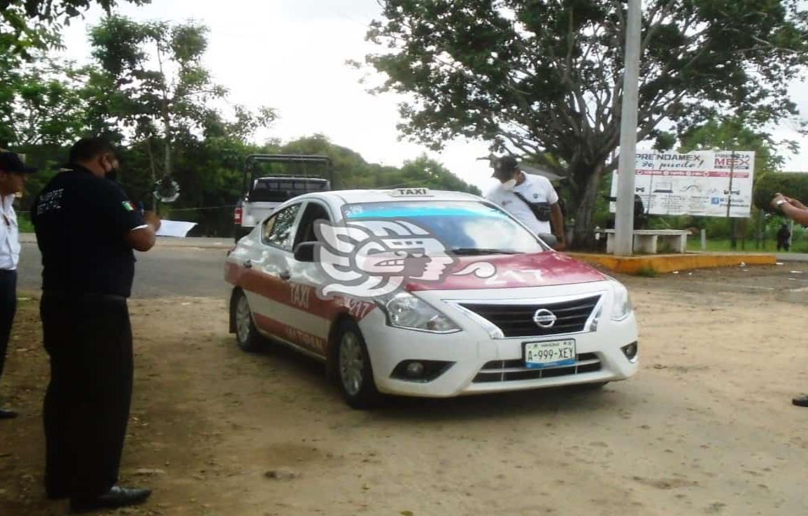 Transporte Público aplica operativo en la sierra y quitan retén de taxistas 