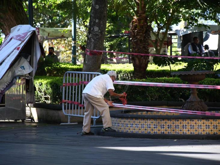 Bajo estas medidas reabren el parque Juárez en Xalapa