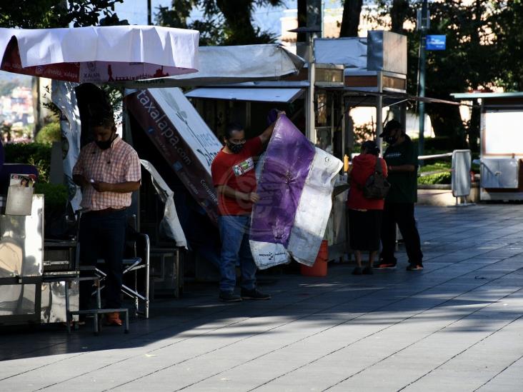 Bajo estas medidas reabren el parque Juárez en Xalapa