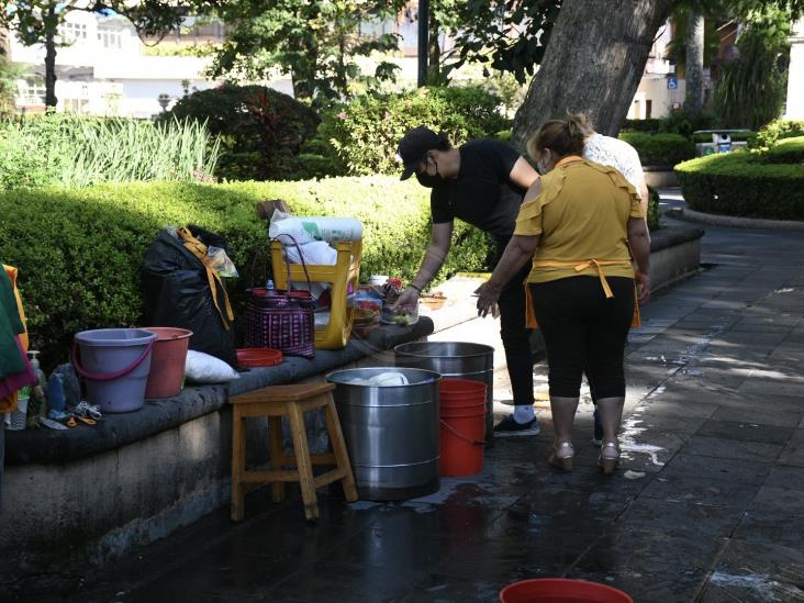 Bajo estas medidas reabren el parque Juárez en Xalapa