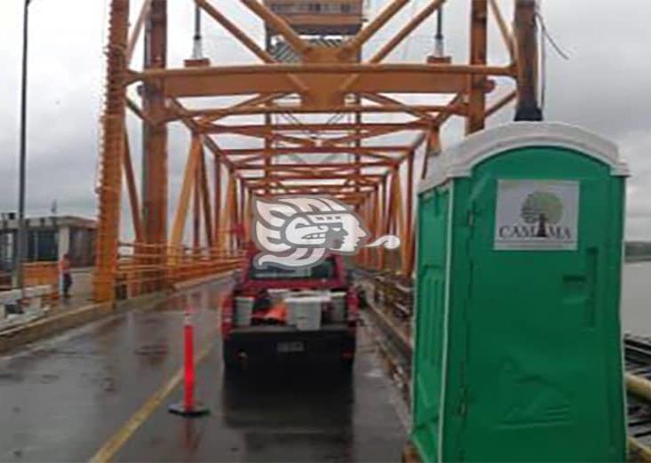 Seguirá cierre a unidades pesadas en el puente Coatzacoalcos 1