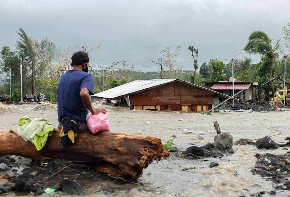 Al menos 7 muertos en Filipinas por tifón Goni