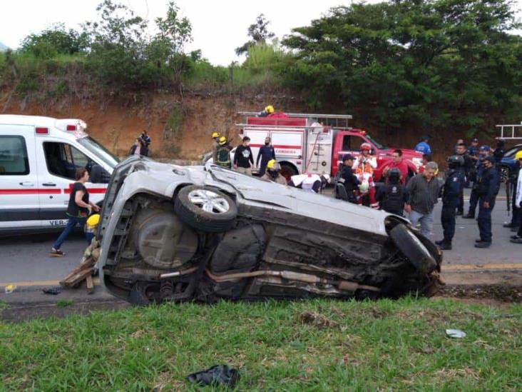 Una menor y dos adultos lesionados tras accidente en Córdoba