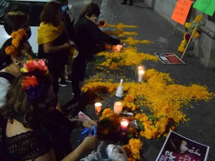 Córdoba: colectivos protestan por feminicidios en Día de Muertos