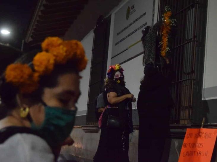 Córdoba: colectivos protestan por feminicidios en Día de Muertos