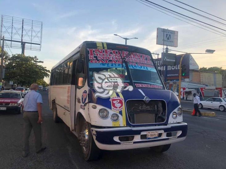 Urbanos atropella a familia que caminaba por calles de Veracruz