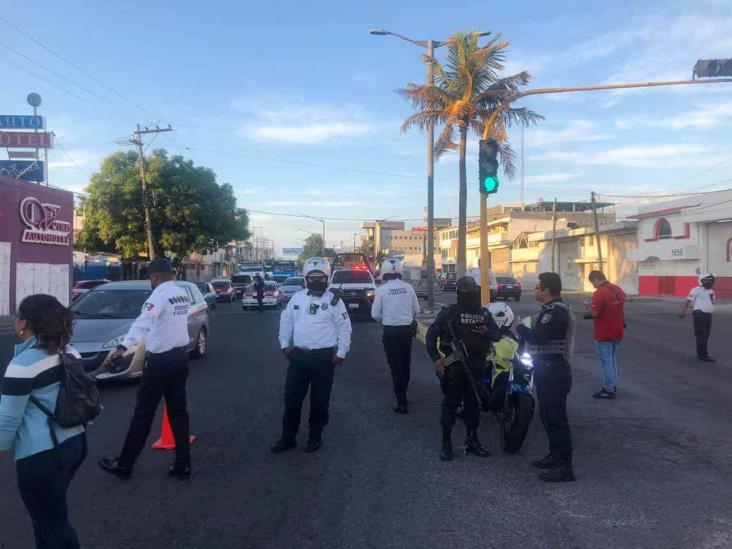 Urbanos atropella a familia que caminaba por calles de Veracruz