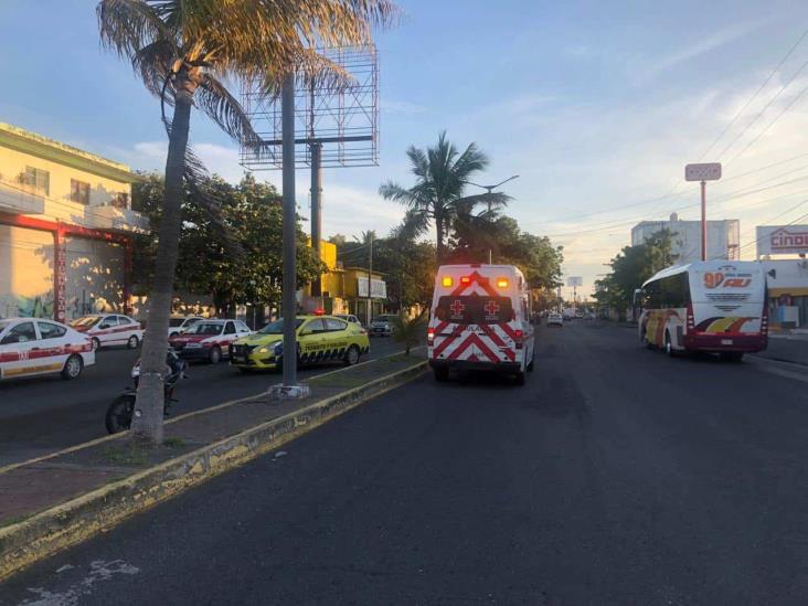 Urbanos atropella a familia que caminaba por calles de Veracruz