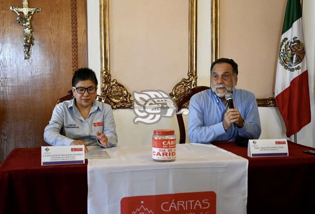 Colecta de Cáritas será el 14 de noviembre