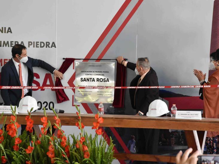 Inician trabajos de construcción del Centro Comercial Santa Rosa