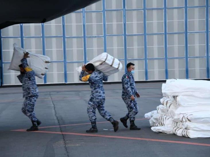 Apoyan Ejército y Fuerza Aérea acciones por lluvias e inundaciones en Tabasco