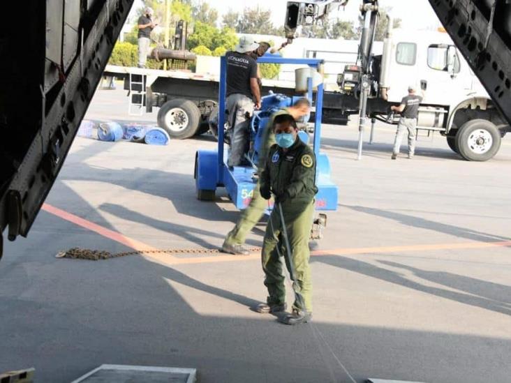 Apoyan Ejército y Fuerza Aérea acciones por lluvias e inundaciones en Tabasco