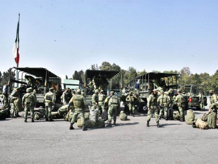 Apoyan Ejército y Fuerza Aérea acciones por lluvias e inundaciones en Tabasco