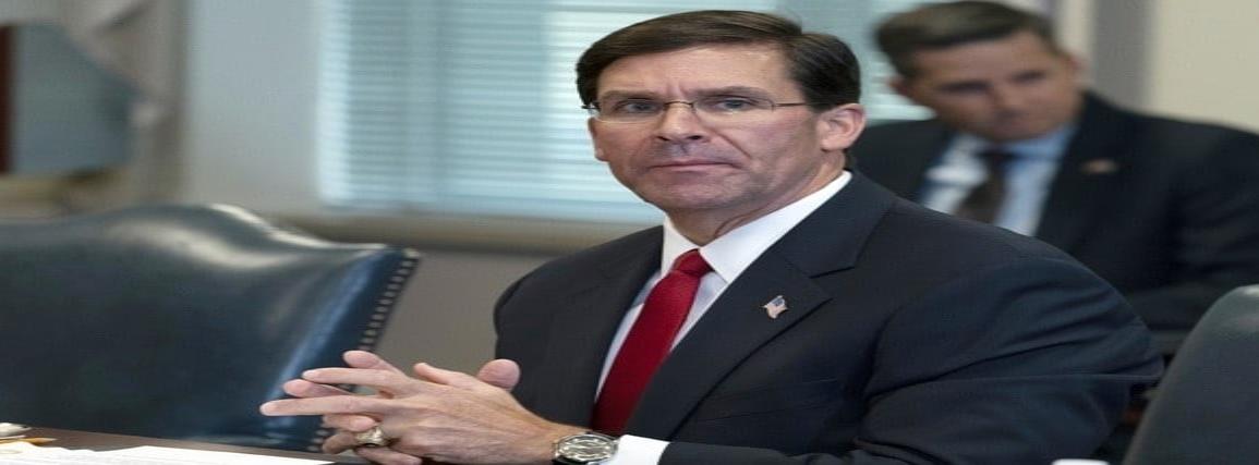 Despide Trump a su secretario de Defensa, Mark Esper