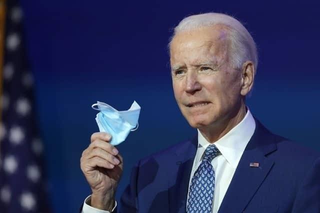 Biden llama a usar tapabocas: No es un gesto político