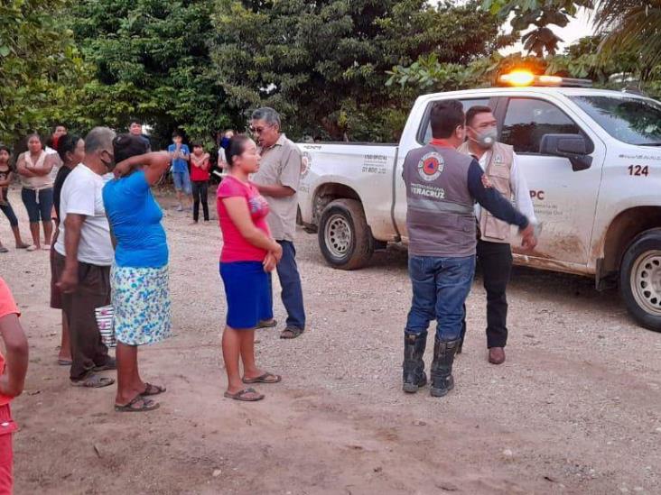 Siguen inundaciones al sur de Veracruz; comienzan a llegar apoyos: SPC