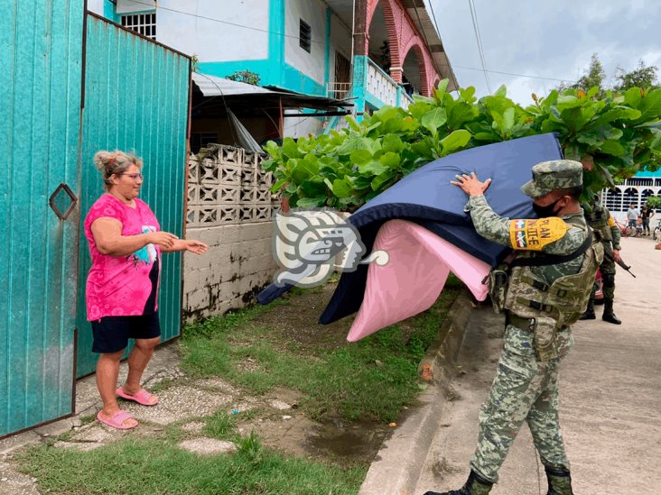 Agua Dulce y Las Choapas, en estado de alerta por FF 13