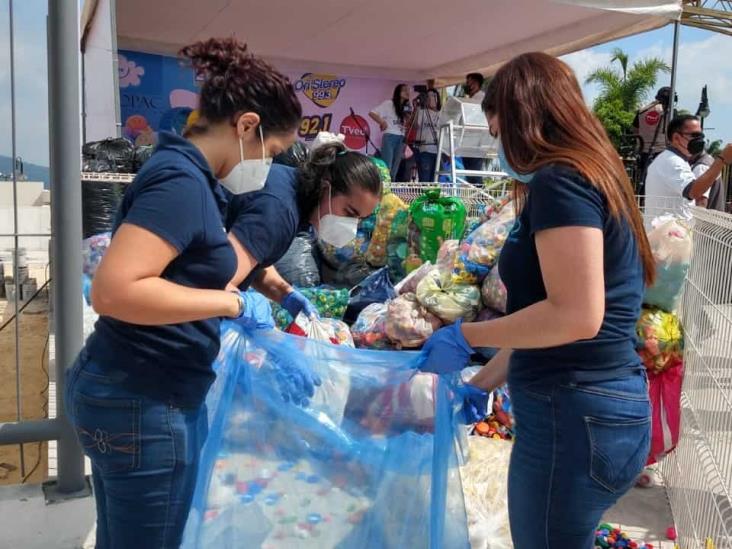 Más de 38 toneladas de tapitas en ‘Tapatón’ de Orizaba