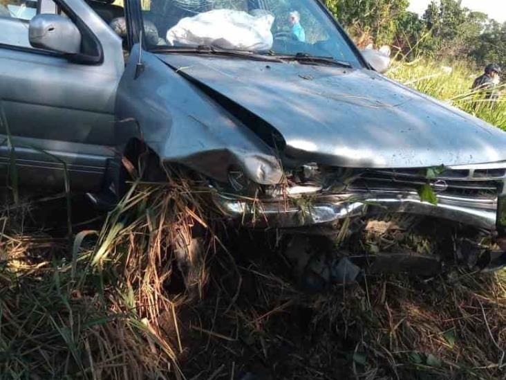 Vuelca camioneta en la Córdoba- Veracruz; 10 lesionados