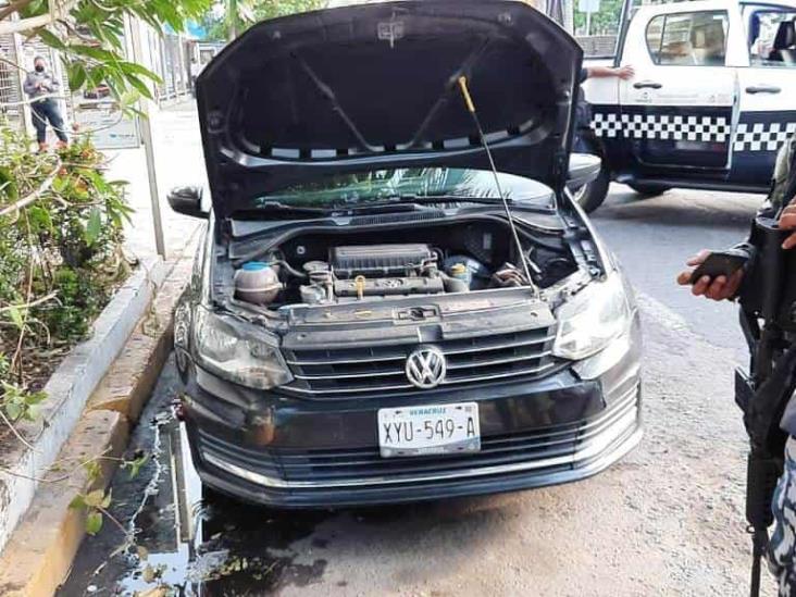 Bomberos de Veracruz, sofocan conato de incendio