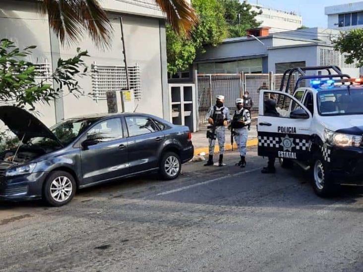 Bomberos de Veracruz, sofocan conato de incendio