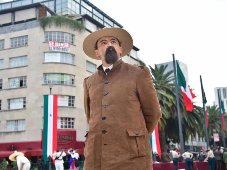 Encabeza AMLO ceremonia del 110 Aniversario de La Revolución Mexicana