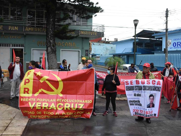 FPR protesta en Orizaba contra inseguridad y crisis económica durante pandemia