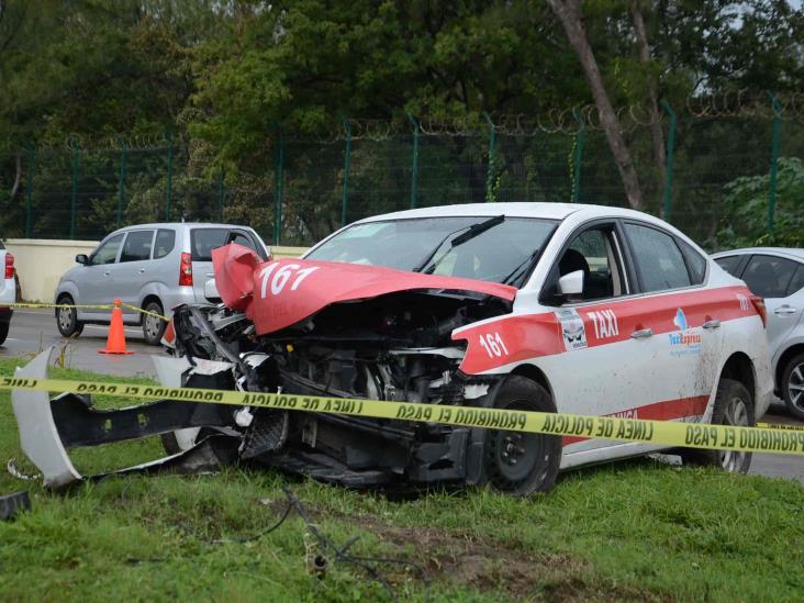 Accidente en colonia Los Pinos deja un muerto y tres personas heridas