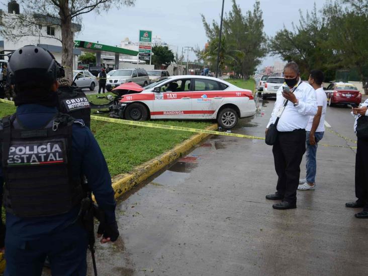 Accidente en colonia Los Pinos deja un muerto y tres personas heridas