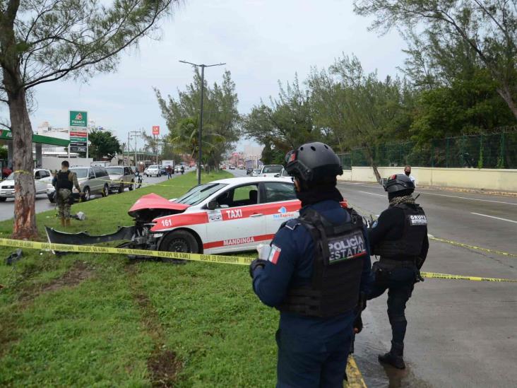 Accidente en colonia Los Pinos deja un muerto y tres personas heridas