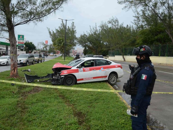 Accidente en colonia Los Pinos deja un muerto y tres personas heridas